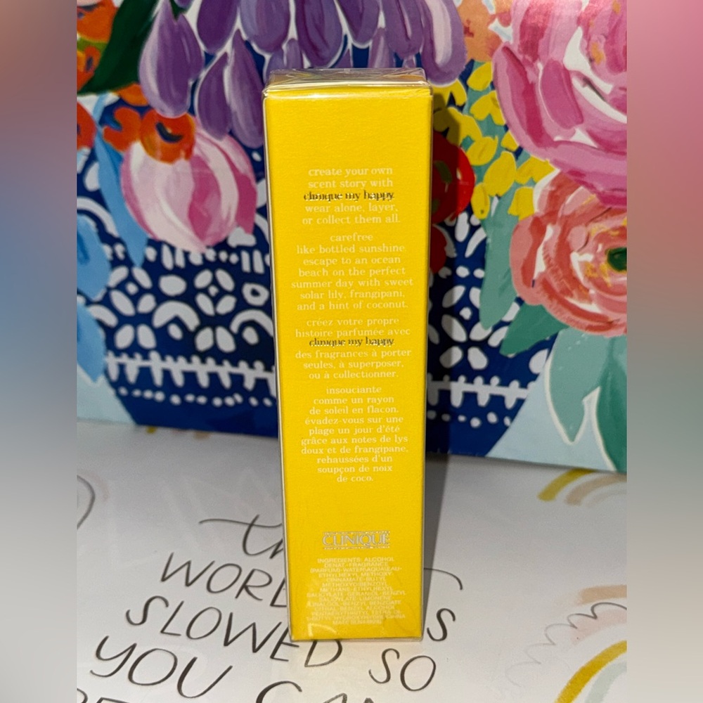 NIB NWT Sealed Clinique MY HAPPY Lily of the Beach - Picture 11 of 13